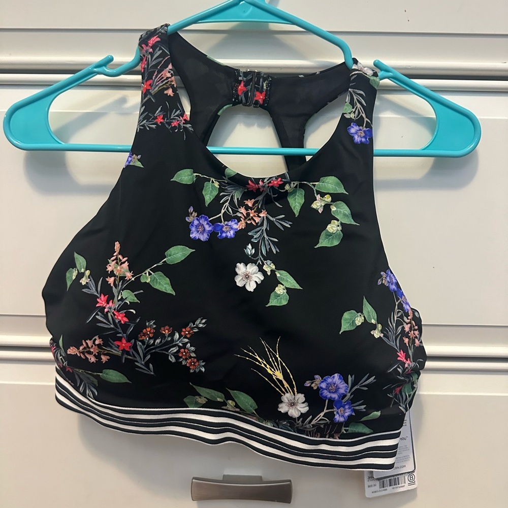 Athleta swim top with tags
